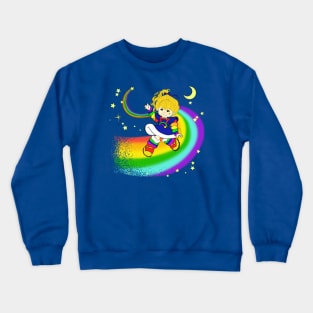 Retro Rainbow Brite Crewneck Sweatshirt